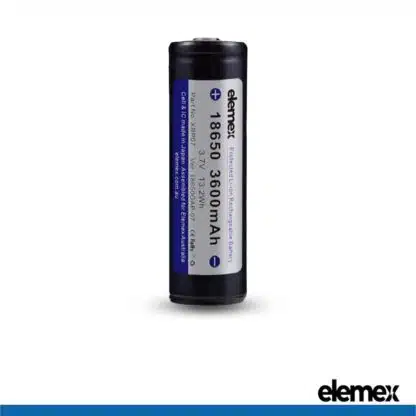 18650 Batteries Protected 3600mAh - Elemex