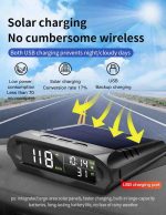 Digital Speedometer Wireless Solar Head-Up Display