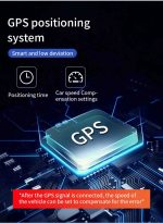 Digital Speedometer Wireless Solar Head-Up Display GPS