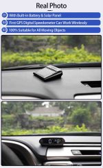 Speedometer Digital Wireless Car Head-Up Display GPS Altitude Temperature