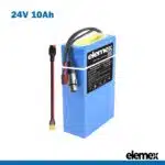 24V 10Ah - XLR 18mm - Elemex