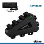48V Triangle eBike Battery + Charger - Elemex