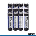 14500 Lithium Battery 1000mAh Flat Top pack of 10 - Elemex