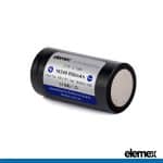 16340 Lithium Battery 850mAh Flat Top Back - Elemex