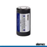 16340 Lithium Battery Flat Top - Elemex