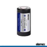 18350 Lithium Battery Flat Top Pack of 1 - Elemex