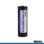 Elemex 18650 3600mAh Panasonic GAB Button Top - Elemex