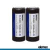 2x Elemex 26650 Battery