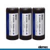 3x Elemex 26650 Battery