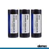 3x Elemex 26650 Battery