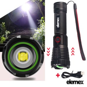 Camping Flashlight Rechargeable - Elemex
