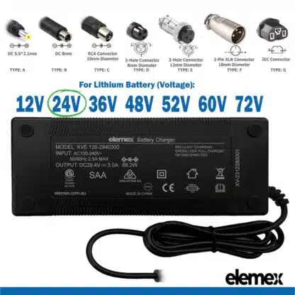 eBike Chargers 29V 3AV - Elemex