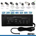 eBike Chargers 36V 2A - IEC Connector - Elemex
