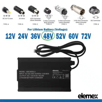 eBike Chargers 48V 3A - Elemex