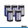 5x Elemex 14250 Battery