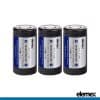 3x Elemex 16340 Battery