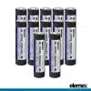 12x Elemex 16650 Battery
