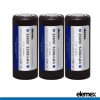 3x Elemex 26650 Battery