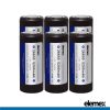 6x Elemex 26650 Battery