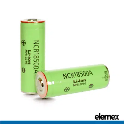 18500 Lithium Battery Button Top - Panasonic - Elemex