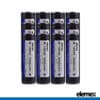 12x elemex 3600mAh Protected Battery