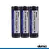 3x elemex 3600mAh Protected Battery
