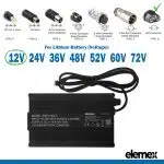 eBike Chargers 12V 5A - IEC Connector - Elemex