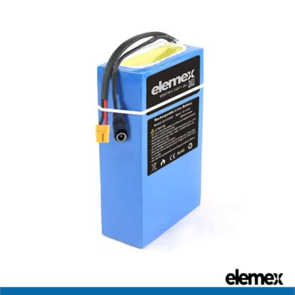 12V Wheelchair Battery 20Ah Rectangular eBike Pack XLR Connector - Elemex