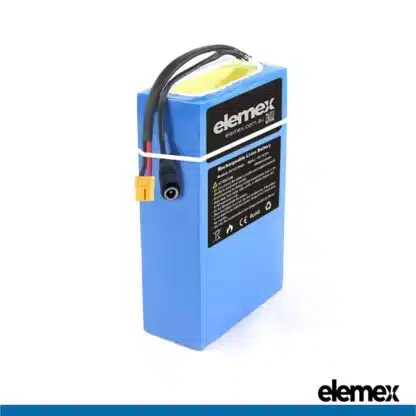 12V Wheelchair Battery 20Ah Rectangular eBike Pack XLR Connector - Elemex