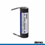 Solder Tabbed 14500 Li-ion Battery U-Type - Elemex