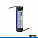 Solder Tabbed 14500 Li-ion Battery Z-Type - Elemex