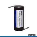 26650 Solder Tabbed Rechargeable Battery 5200mAh Z-Type - Elemex