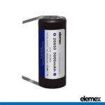 Solder Tabbed 26650 Battery 5000mAh U-Type - Elemex