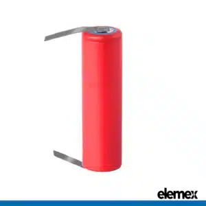 Solder Tabbed NCR18650GA 3500 mAh Panasonic - Elemex