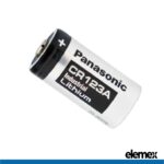 Panasonic CR123A Battery 3v lithium - Elemex