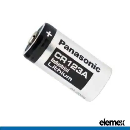 Panasonic CR123A Battery 3v lithium - Elemex