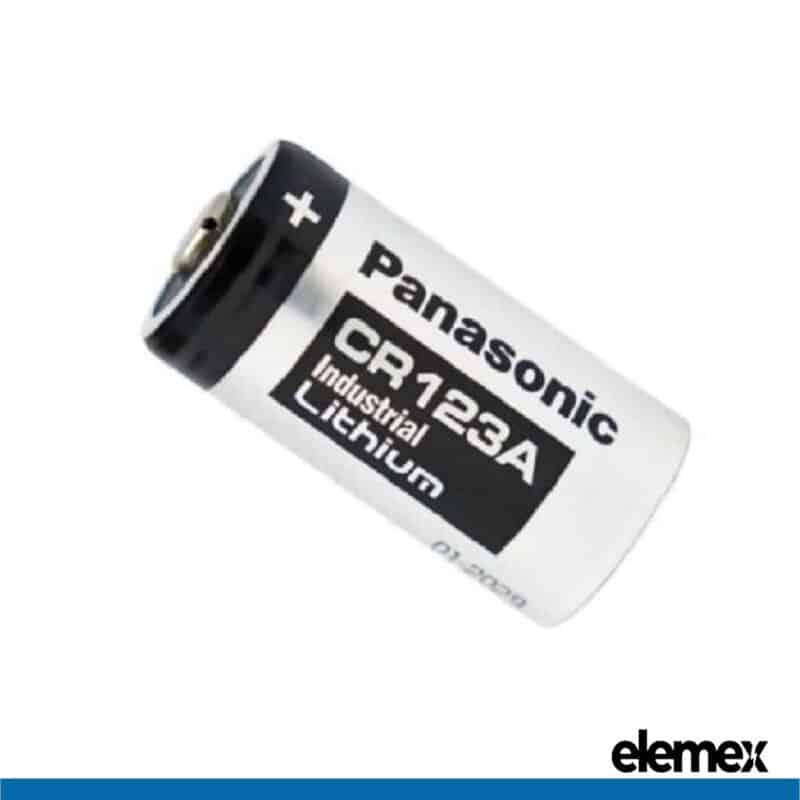 Panasonic CR123A Battery 3v lithium - Elemex