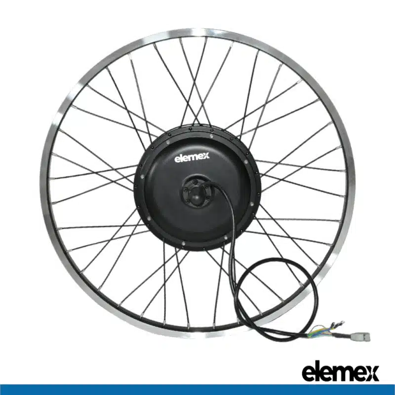 eBike Rear Wheel Hub Motor 2000W Brushless Direct Drive (Gearless) eBike Scooter - Elemex