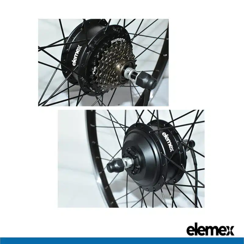 250W 500W Hub Motor Version 9 - Elemex