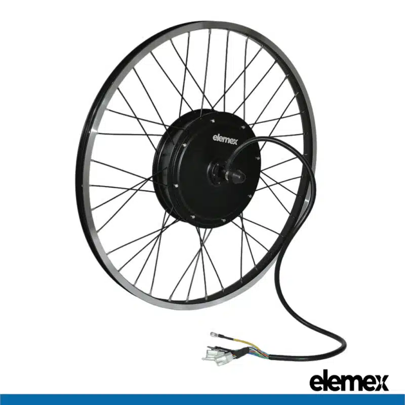 Hub Motor Replacement eBike Rear Wheel 3000W Brushless Direct Drive (Gearless) Scooter - Elemex