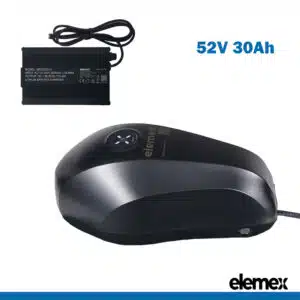 Fuel Tank Battery eBike 52V 30Ah Lithium Pack for eBike + Premium Charger - Elemex