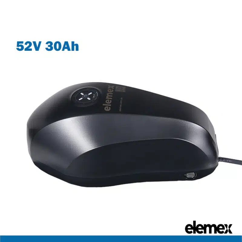 Fuel Tank eBike 52V Battery 30Ah Lithium Pack - Elemex