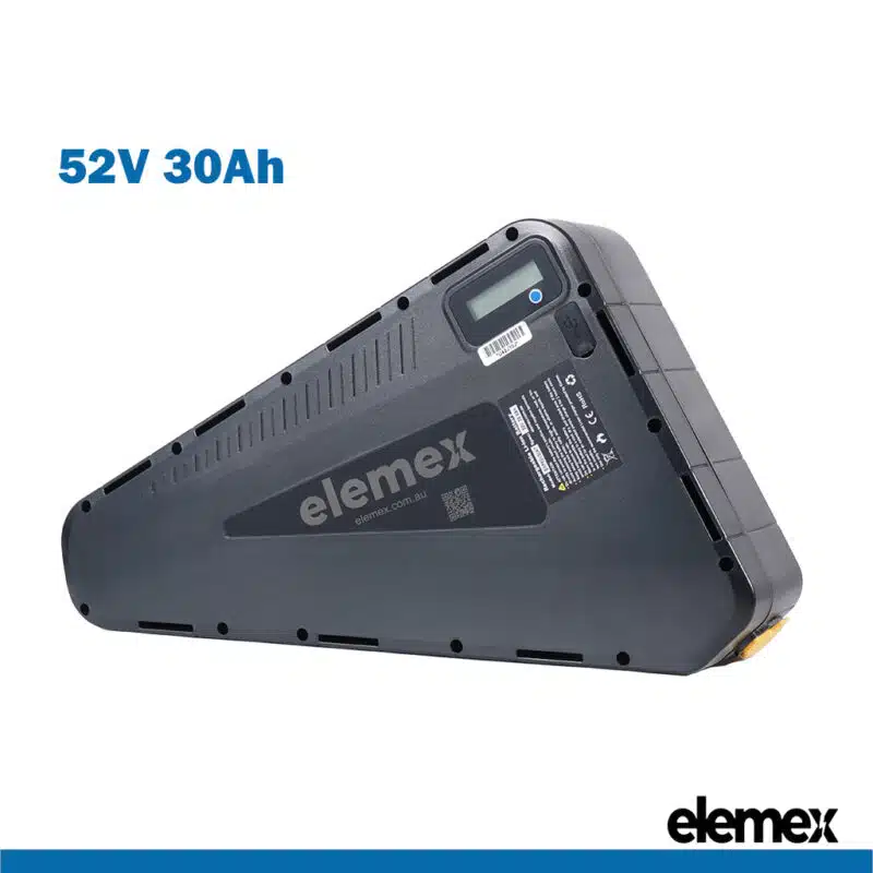 eBike 52V Battery Triangle 30Ah Lithium Pack - Elemex