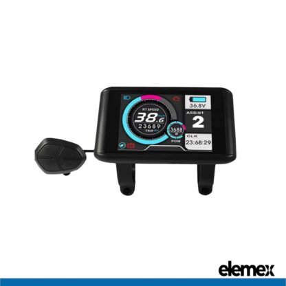 UKC1 eBike Screen Computer Colour LCD UKC1 Speedometer Display - Elemex