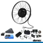 eBike Conversion Kit with Battery and Charger Rear Hub Motor 3000W - Elemex