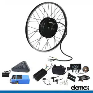 eBike Conversion Kit with Battery and Charger Rear Hub Motor 3000W - Elemex