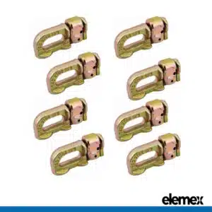 Anchor Track Double Stud Fitting - Elemex