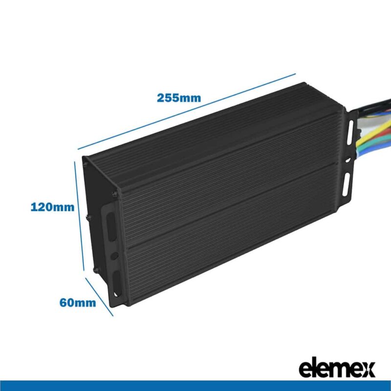 3000W Controller Dimensions - Elemex
