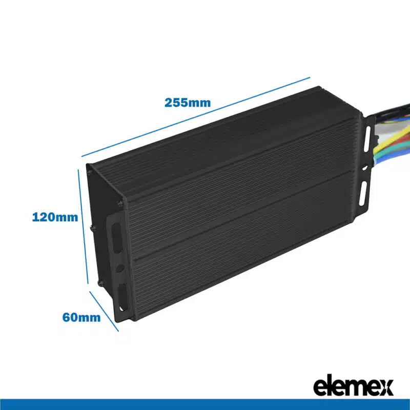 3000W Controller Dimensions - Elemex