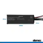 750W Controller Dimensions - Elemex